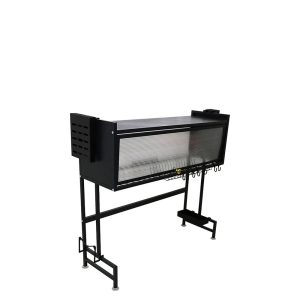 Carbon Steel Rust-Proof Dish Drying Rack with Dustproof Cabinet Door – Kitchen Utensil Storage and Drainage Rack